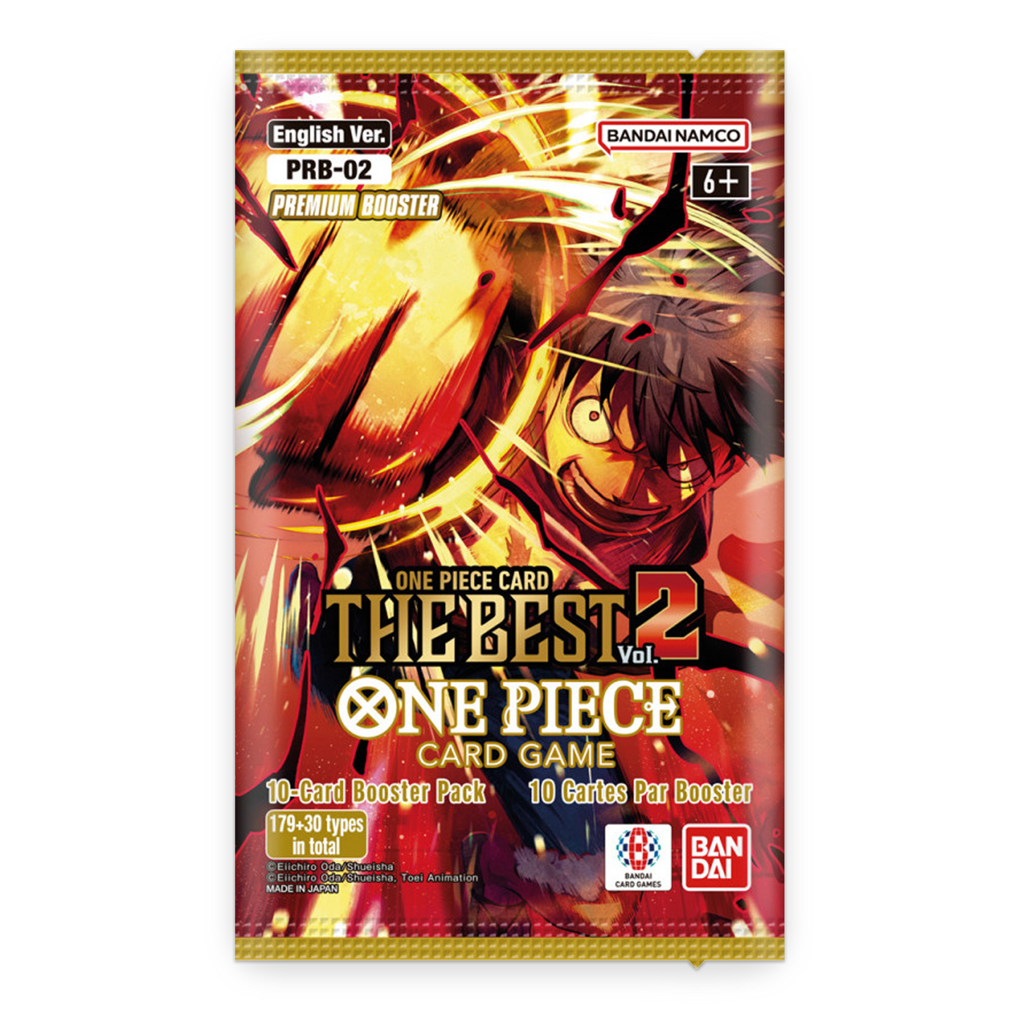 PRB-02 Premium Booster Box | The Best 2 | ONE PIECE | English