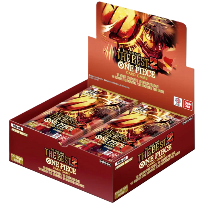 PRB-02 Premium Booster Box | The Best 2 | ONE PIECE | English