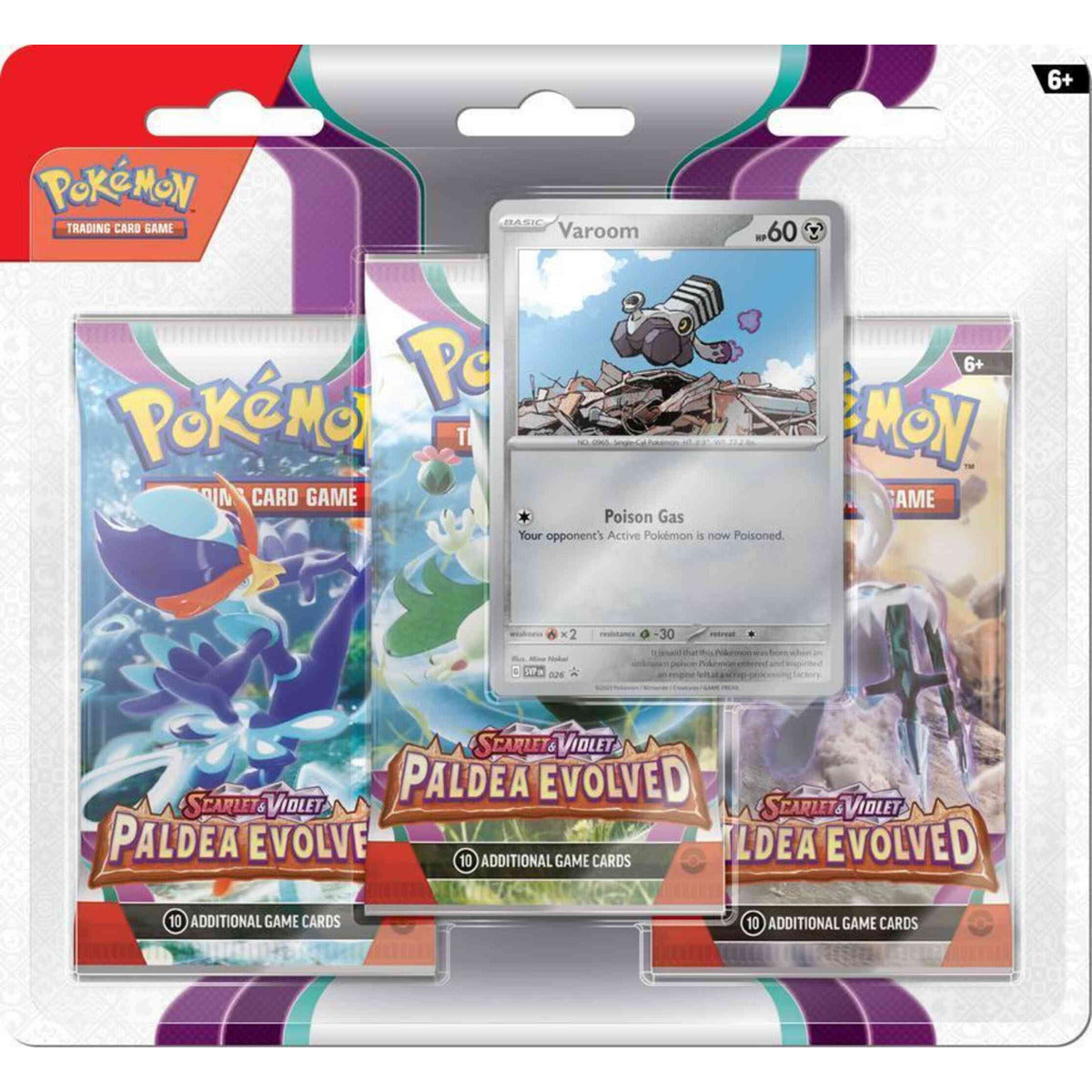 Paldea Evolved: 3-Pack Blister