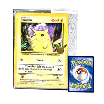Jumbo Card Binder 30-60 Pockets | 25th Anniversary | Binder for 30 Jumbo Cards