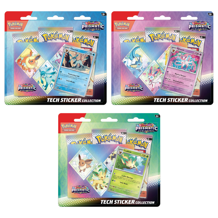 Prismatic Evolutions: Tech Sticker Collection