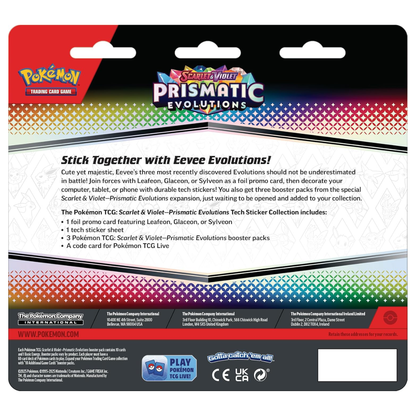 Prismatic Evolutions: Tech Sticker Collection