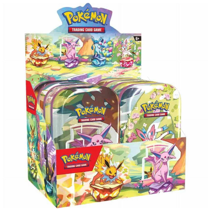 Prismatic Evolutions: Mini Tin Display