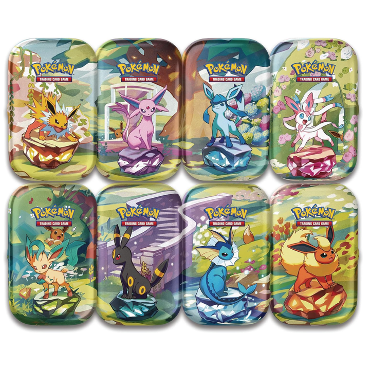 Prismatic Evolutions Mini Tins