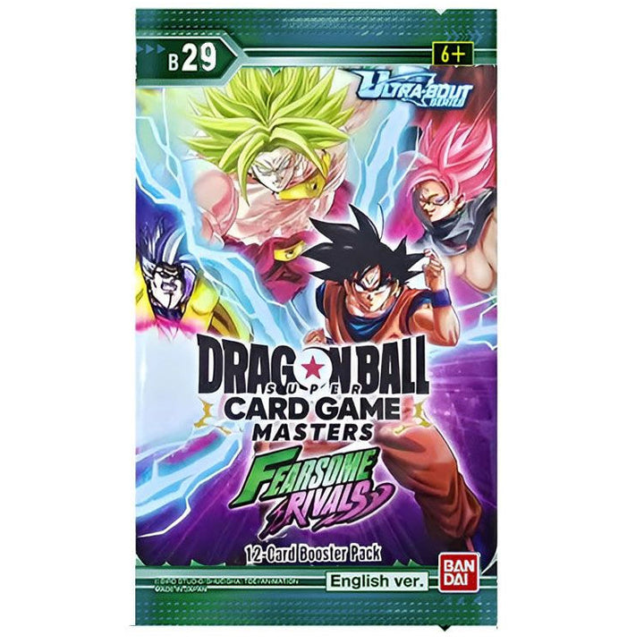 B-29 Booster Pack | Fearsome Rivals | DRAGON BALL | English
