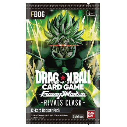 Booster Box FB06 | Rivals Clash | Fusion World | DRAGON BALL | English
