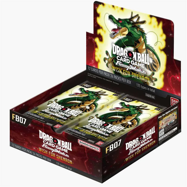 FB07 Booster Pack | Wish for Shenron | Fusion World | DRAGON BALL | English