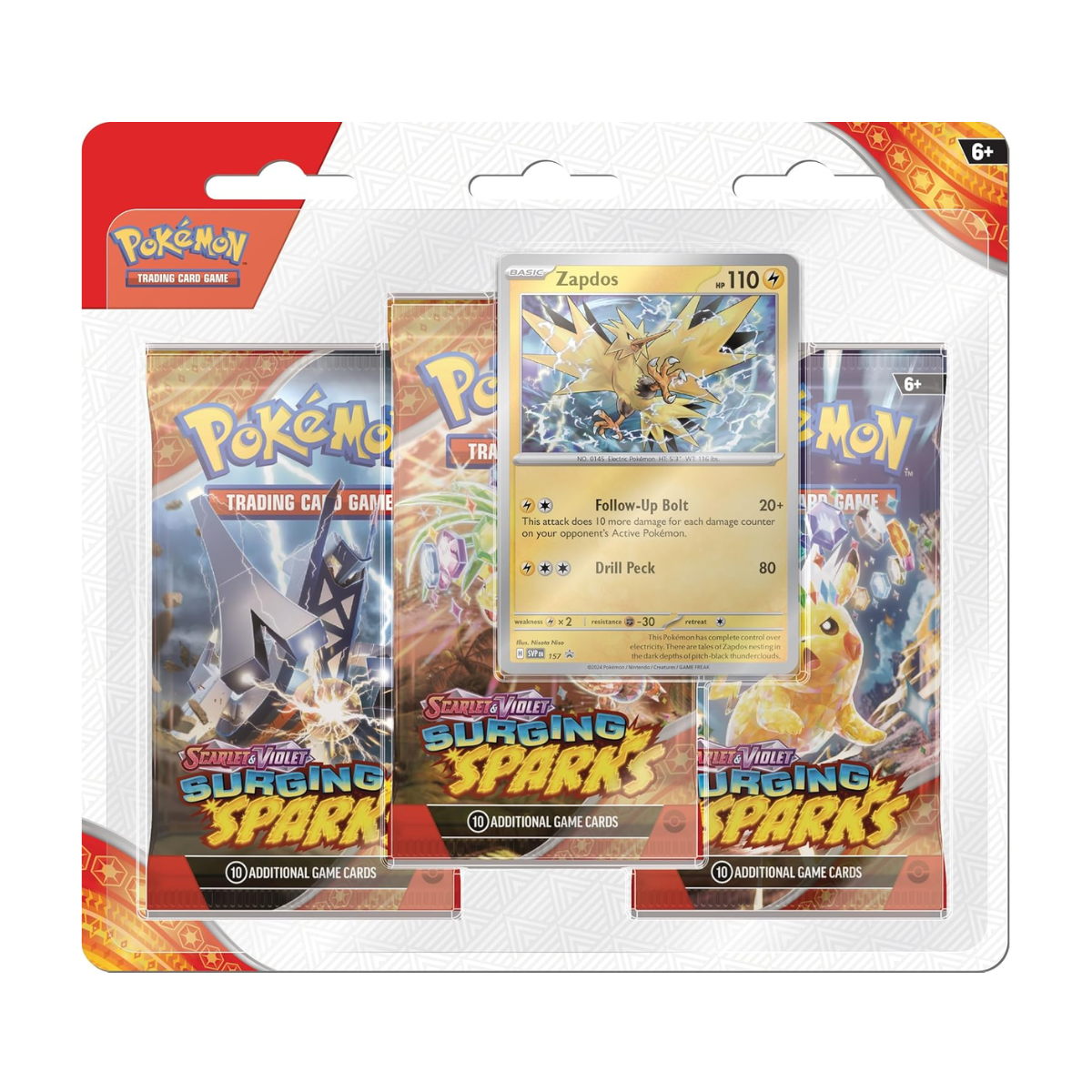 Surging Sparks: 3-Pack Blister