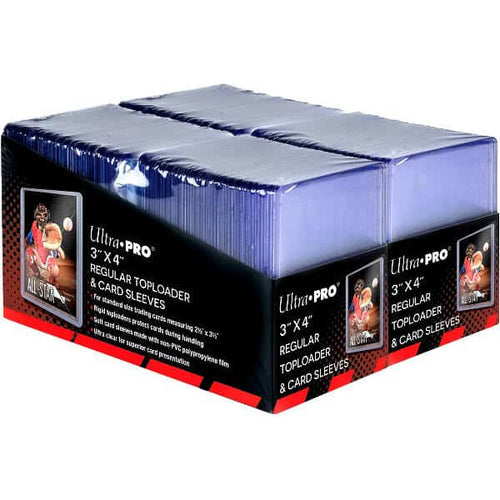 Regular Toploader [Pack 200 + 200 Card Sleeves] | Ultra Pro | Savings Pack