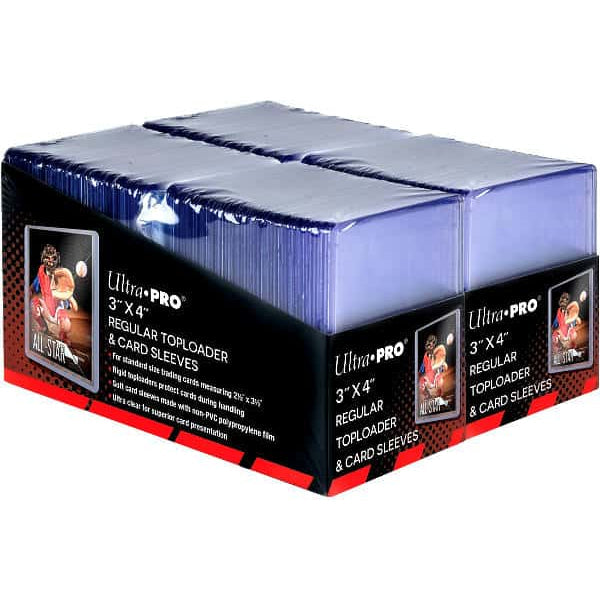 Regular Toploader [Pack 200 + 200 Card Sleeves] | Ultra Pro | Savings Pack