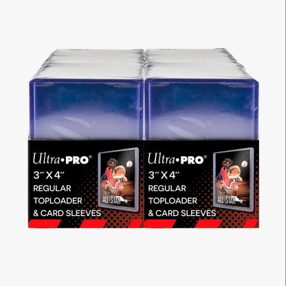 Regular Toploader [Pack 200 + 200 Card Sleeves] | Ultra Pro | Savings Pack