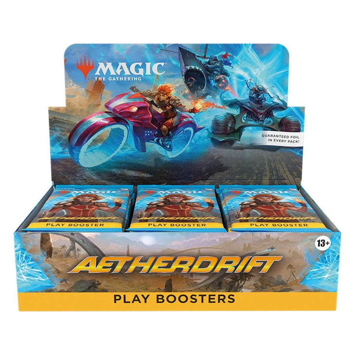 Aetherdrift Play Booster Box – Magic: The Gathering English sealed product