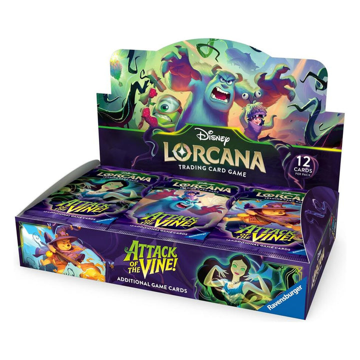 Attack of the Vine! Booster Box – Disney Lorcana English sealed product