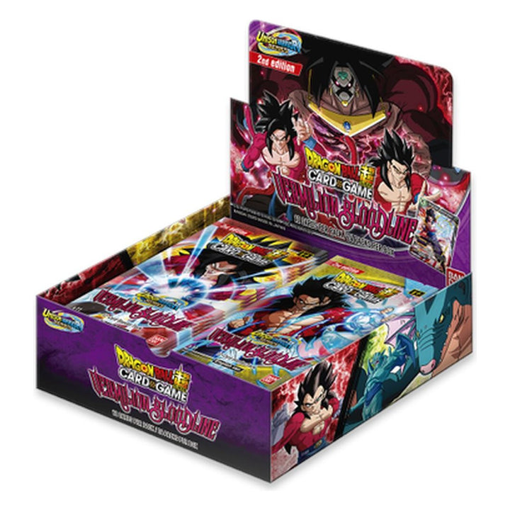 B-11 Booster Box Vermilion Bloodline – Dragon Ball Super Card Game English sealed product