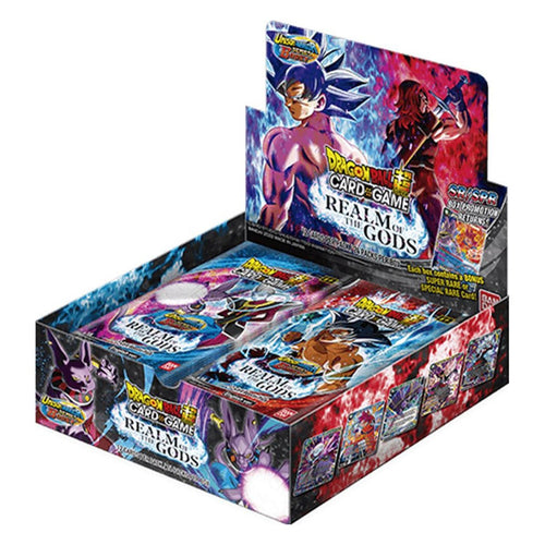 B-16 Booster Box Realm of the Gods – Dragon Ball Super Card Game English sealed product