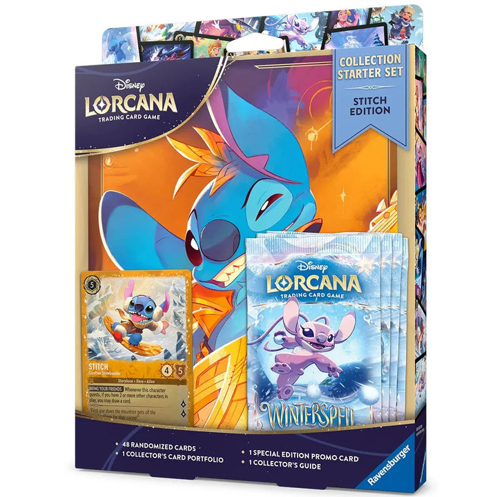 Stitch Winterspell Collector Starter Deck - LORCANA