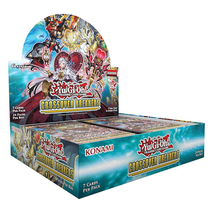 Crossover Breakers Booster Box (1st Edition) – Yu-Gi-Oh! English sealed product