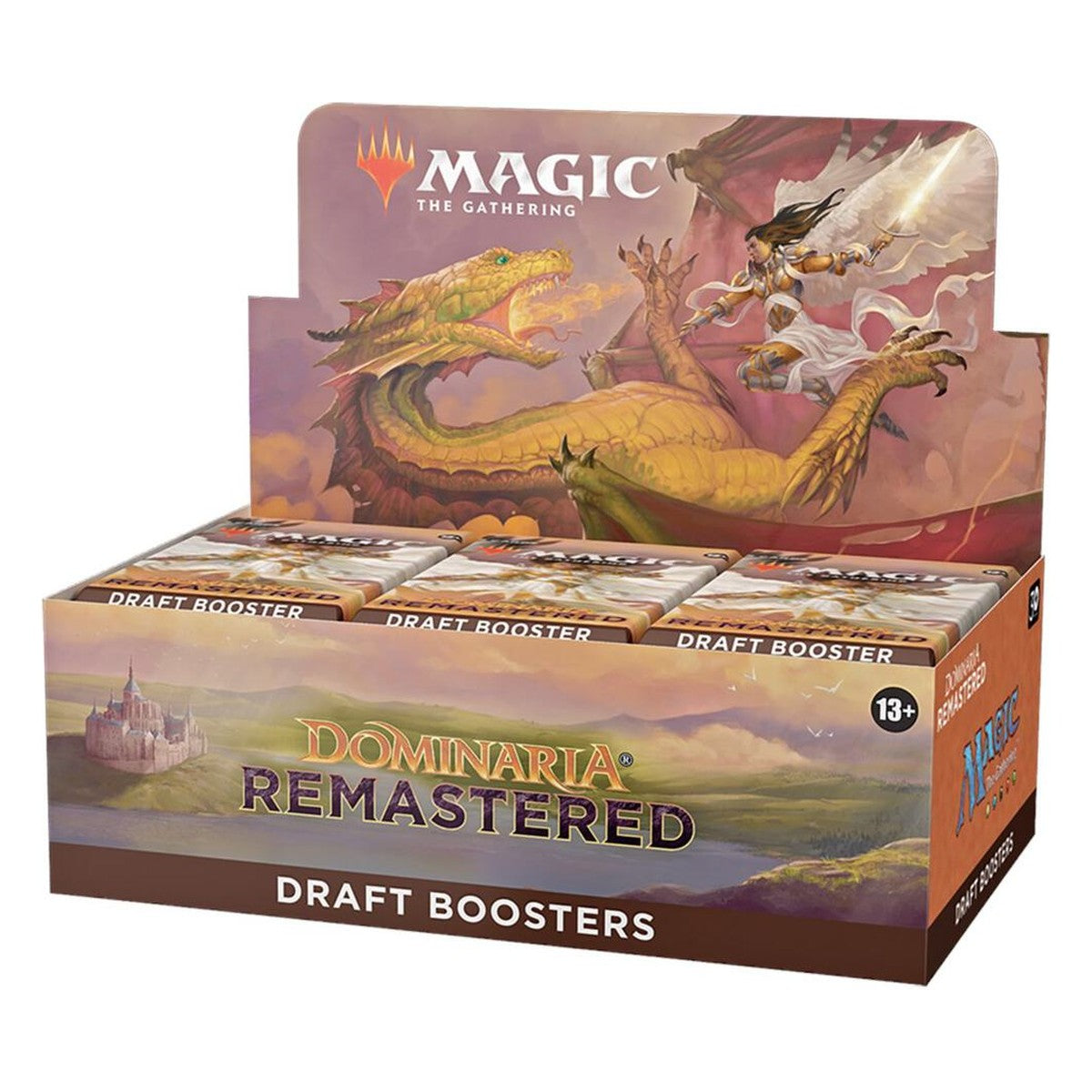 Dominaria Remastered Draft Booster Box – Magic: The Gathering English sealed product