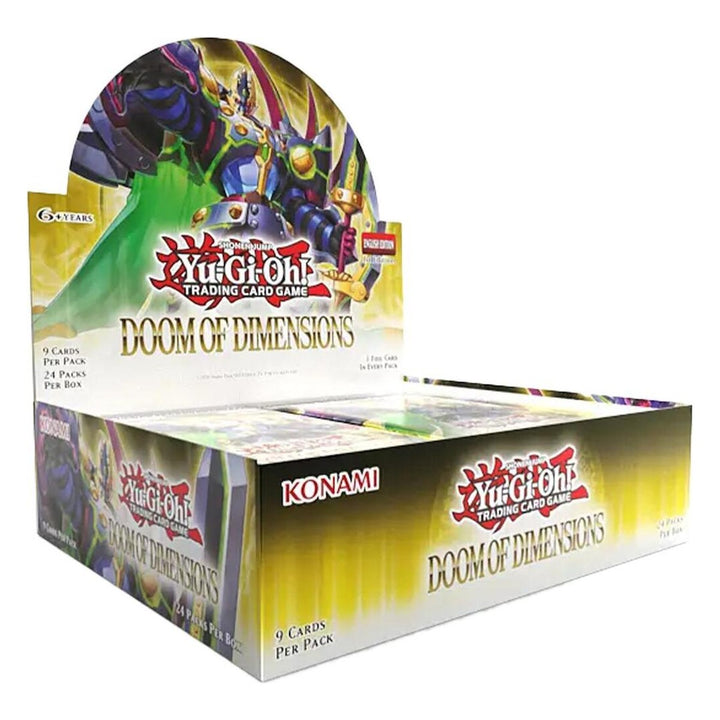 Doom of Dimensions Booster Box (1st Edition) – Yu-Gi-Oh! English sealed product