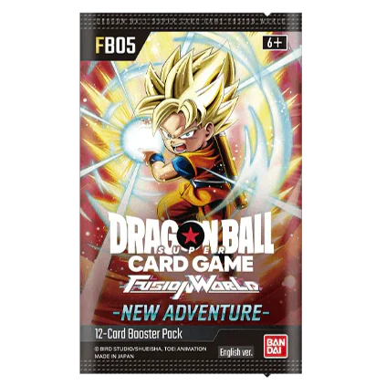 FB05 Booster Pack | New Adventure | Fusion World | DRAGON BALL | English