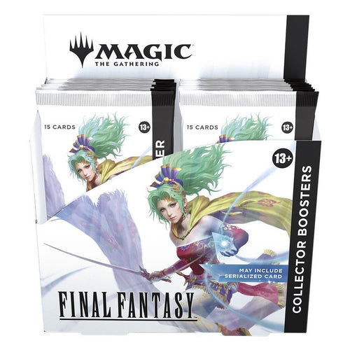 FINAL FANTASY Collector Booster Box – Magic: The Gathering English sealed product