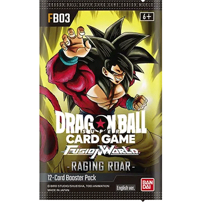 Booster Box FB03 | Raging Roar | Fusion World | DRAGON BALL | English