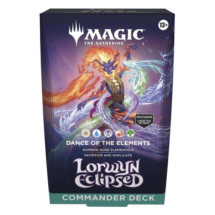 Lorwyn Eclipsed Commander Deck - Dance of the Elements – Magic: The Gathering English sealed product