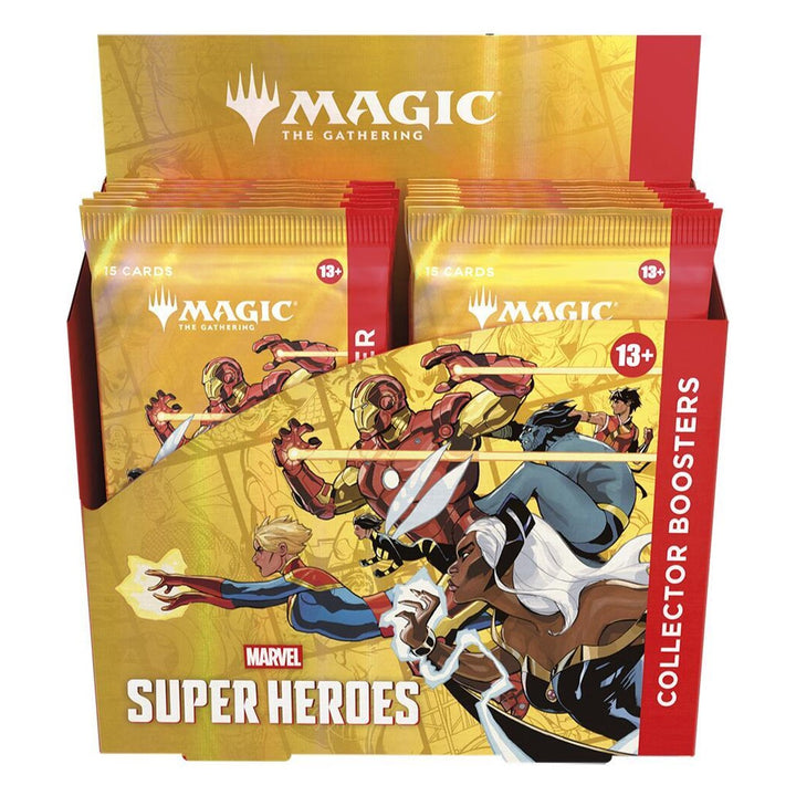 Marvel Super Heroes Collector Booster Box – Magic: The Gathering English sealed product