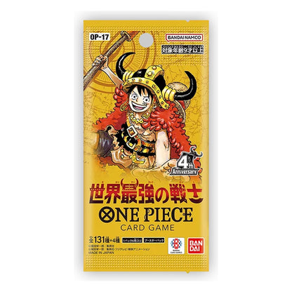 OP-17 Booster Box The World's Strongest Warriors – One Piece Card Game Japanese sealed product