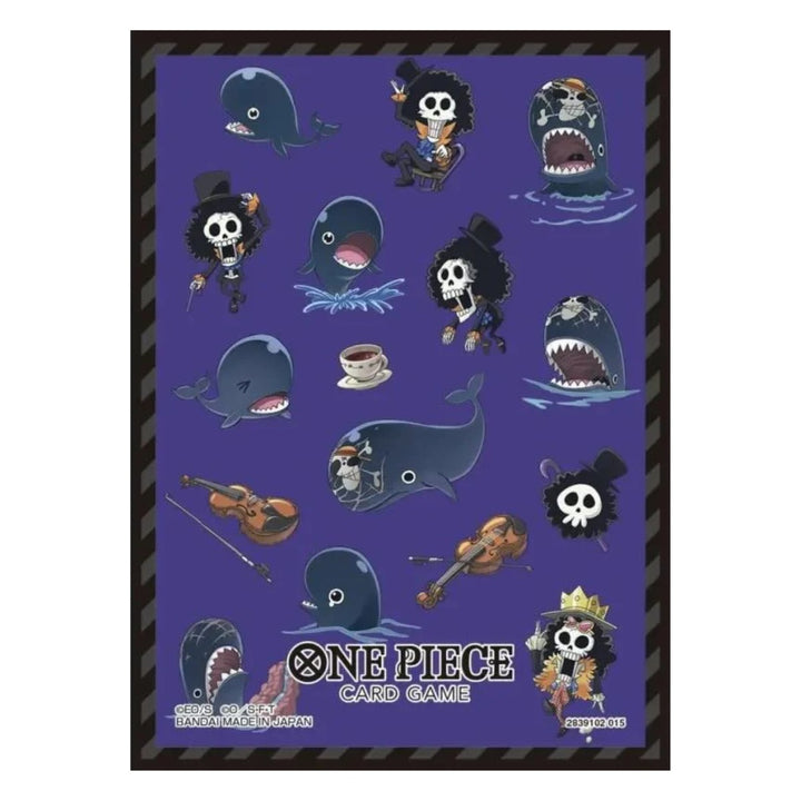 One Piece Card Game Official Sleeves – Brook & Laboon (70 ct)