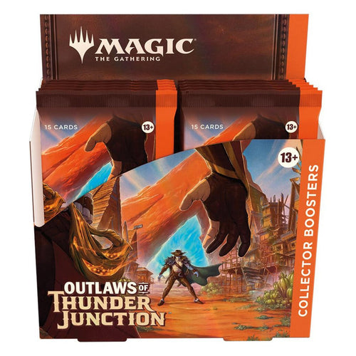 Outlaws of Thunder Junction Collector Booster Box – Magic: The Gathering English sealed product