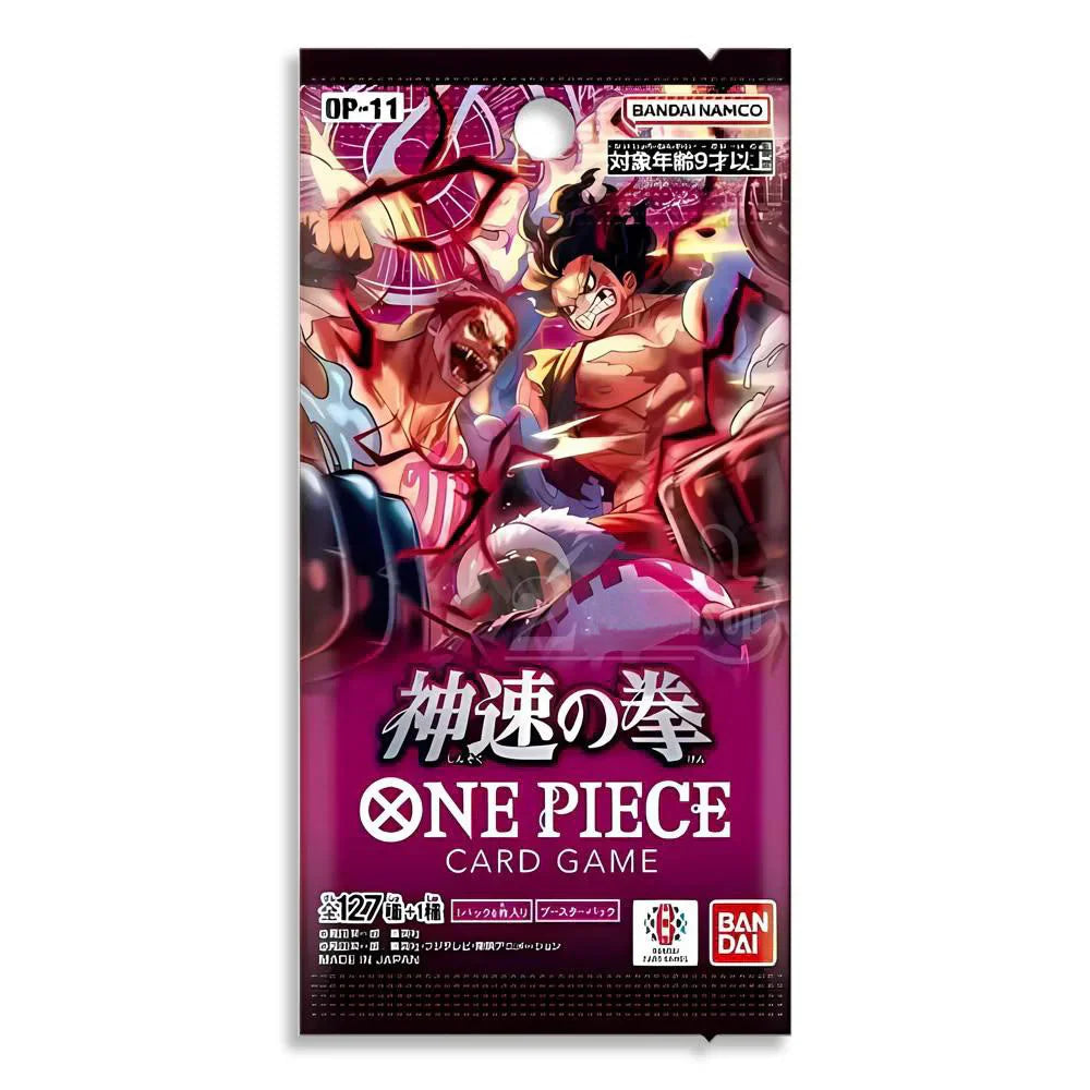 OP-11 Booster Box | ONE PIECE | A Fist of Divine Speed | Japanese
