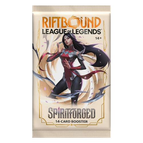 Spiritforged Booster Pack – Riftbound: League of Legends Trading Card Game English sealed product