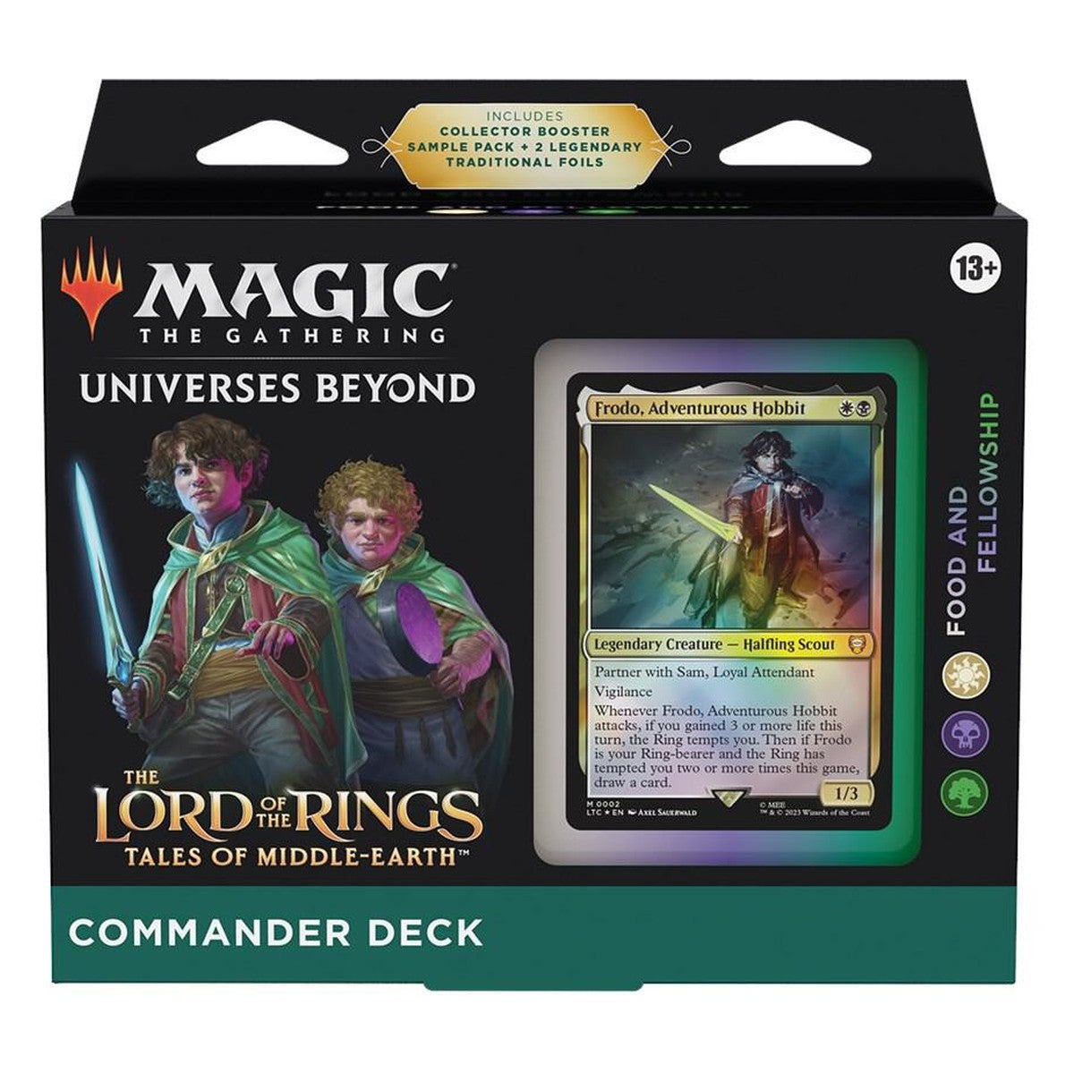 The Lord of the Rings: Tales of Middle-earth Commander Deck - Food and Fellowship – Magic: The Gathering English sealed product